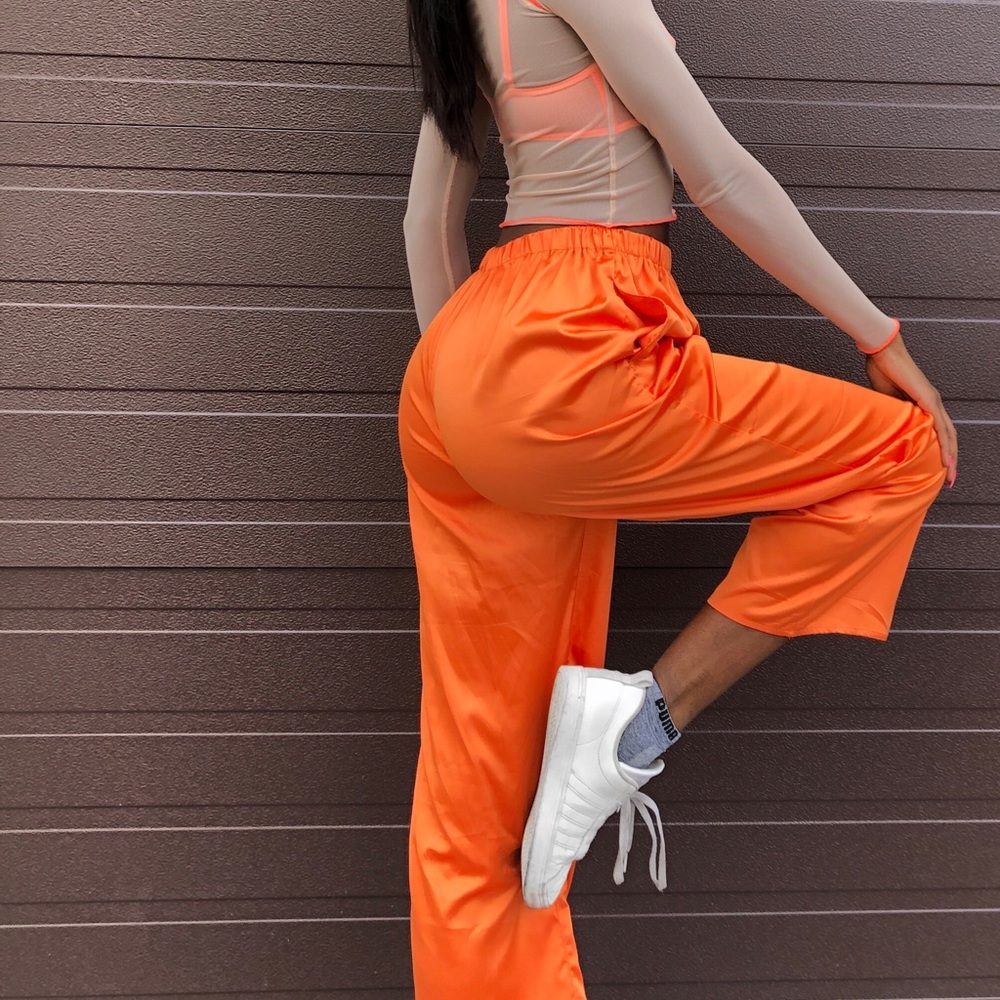 Orange pants
